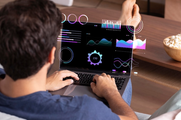 Free Photo representation of user experience and interface design