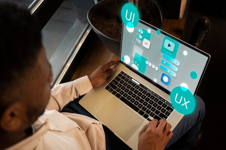 Free Photo representations of user experience and interface design