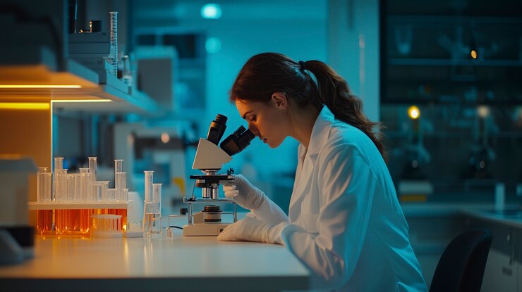 Free Photo research and innovation items for world science day celebration