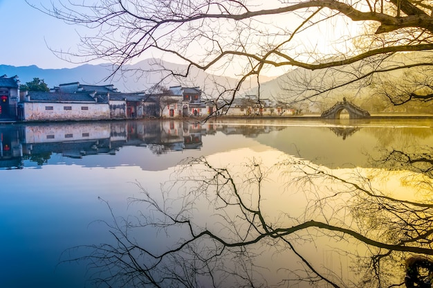 無料写真 住宅中国の風景オリエンタルな平和な文化