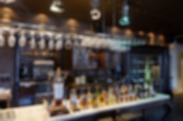 Free photo restaurant blur background