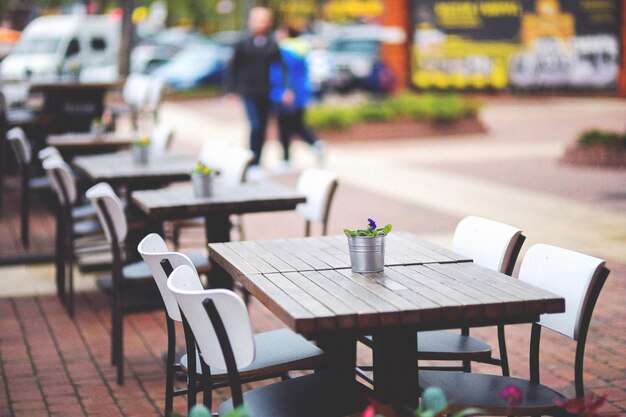 Restaurant tables