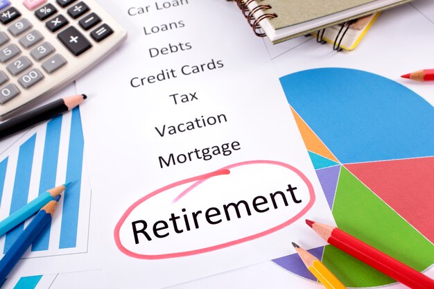 список Уход на пенсию