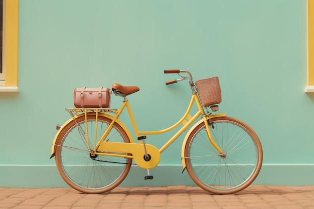 Free photo retro bicycle outdoors