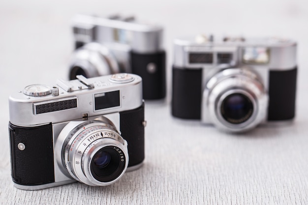 Free photo retro cameras