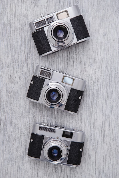 Free photo retro cameras