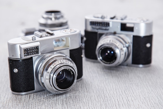 Free photo retro cameras