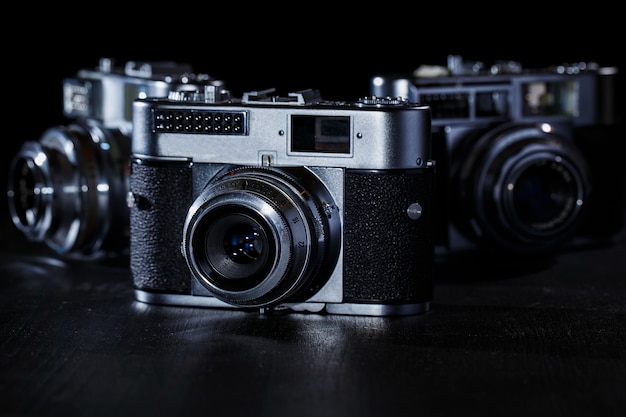 Free photo retro cameras