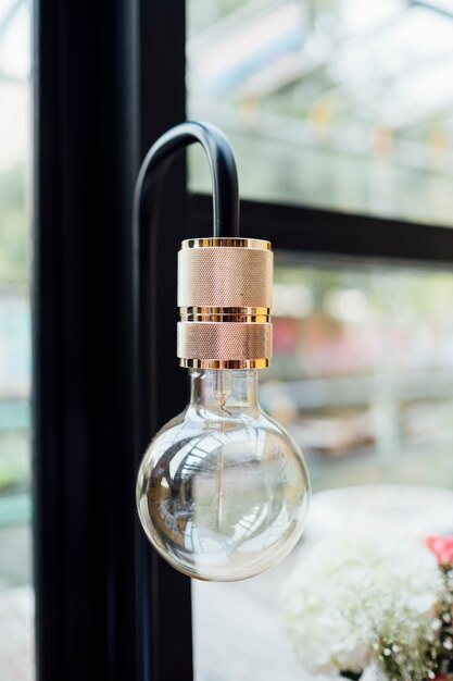 retro light bulb classic lamp