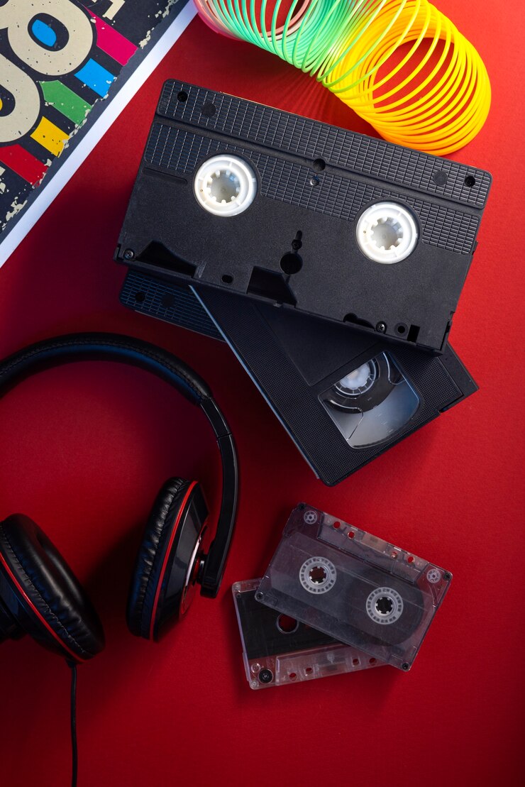 Free Photo retro product with vintage packaging