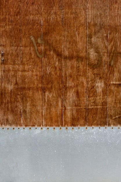 Retro wood surface with holes