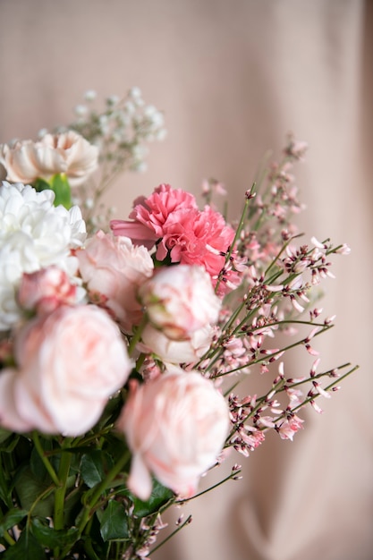 Free photo reusable menstrual cup product with flowers