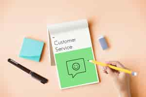 Free photo review evaluation satisfaction customer service feedback sign icon