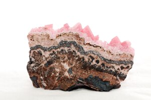 Rhodochrosite mineral sample
