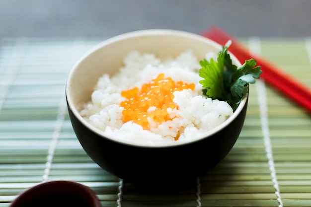 Free photo rice bowl