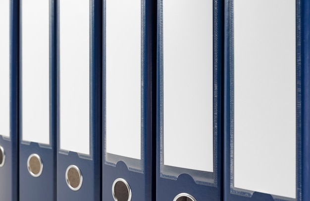 Ring binder used for stored documents