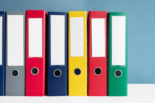 Ring binder used for stored documents