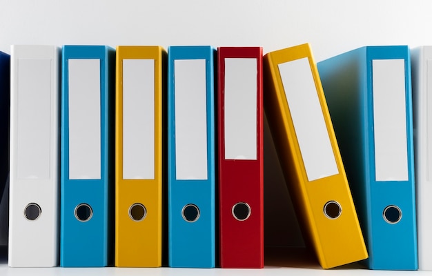 Ring binder used for stored documents