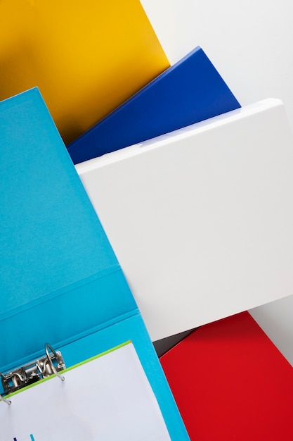 Ring binder used for stored documents