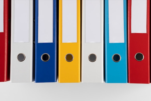 Ring binder used for stored documents