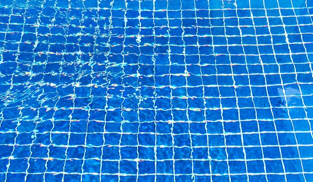 ripped water in swimming pool