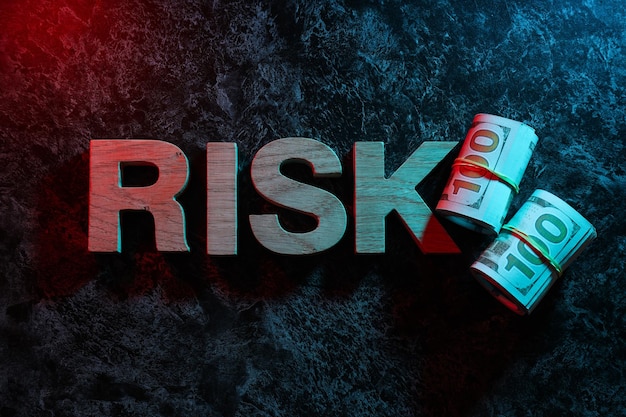 Бесплатное фото Защита от рисков и устранение риска сверху