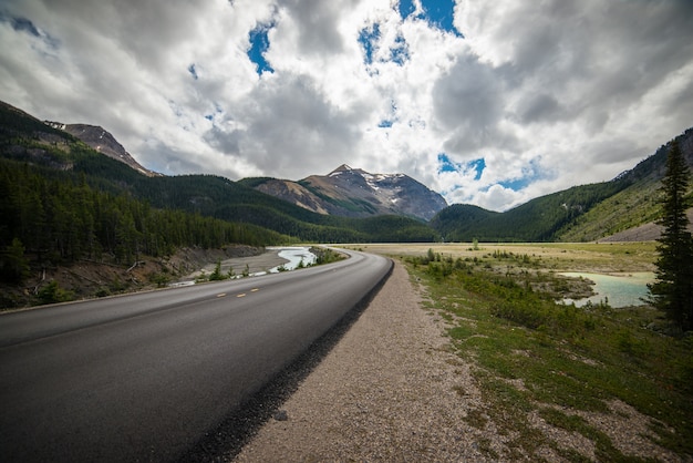 Road through the mountains