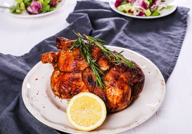 Roasted chicken