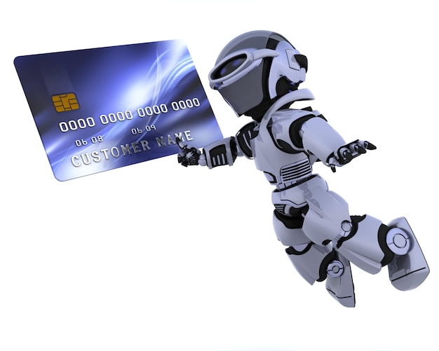 Robot and charge card