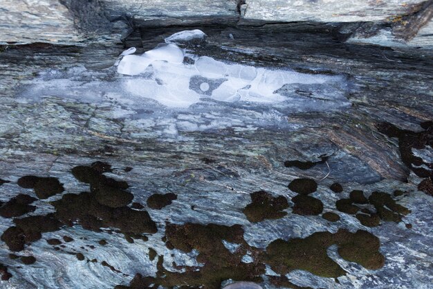 Rock and ice background