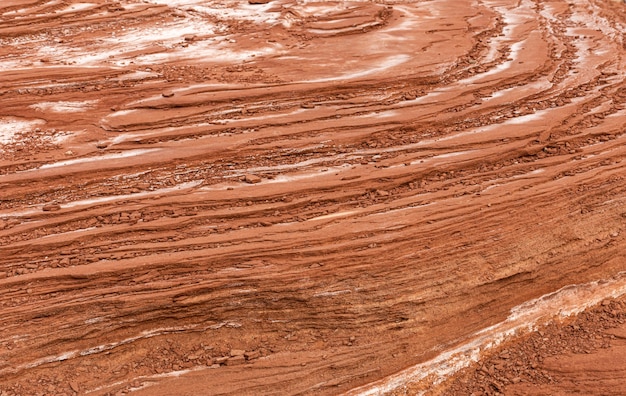 岩と土の表面