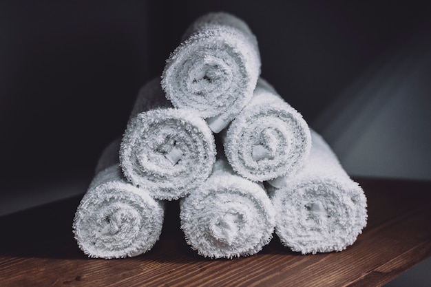 Rolled and prepared towels