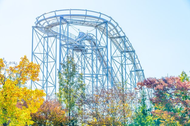 Roller coaster in korea park