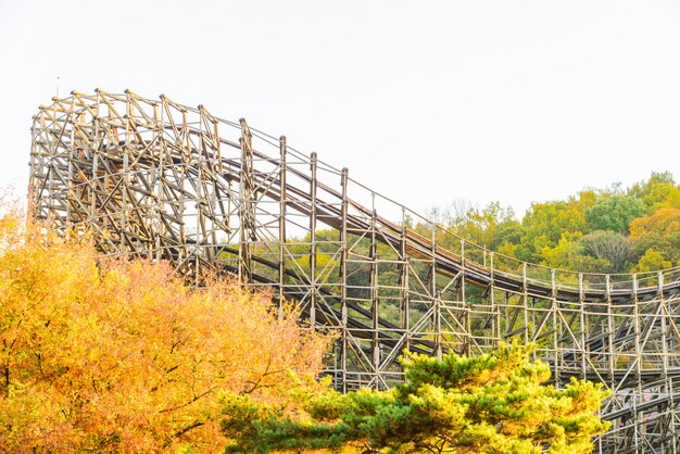 公園のローラーコースター