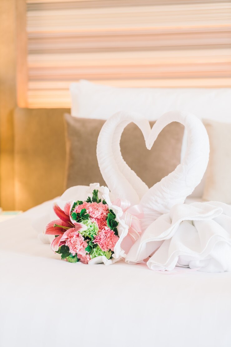 Free Photo romantice bedroom
