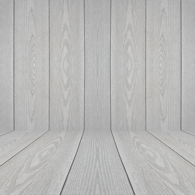 木製の壁と木製の床の部屋のインテリアヴィンテージレトロ。パースペクティブ木目の背景