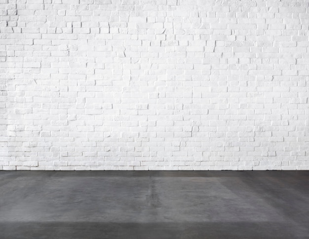 Room Made of Brick Wall and Concrete Floor