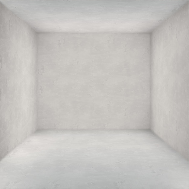 흰 벽이있는 방