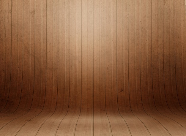 Free photo room with wood texture