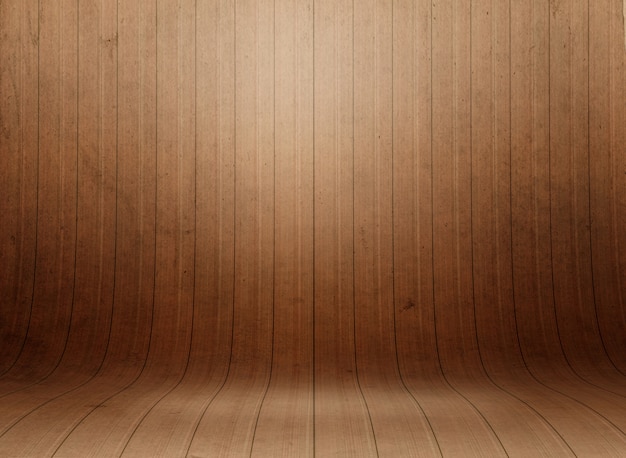 Room with wood texture