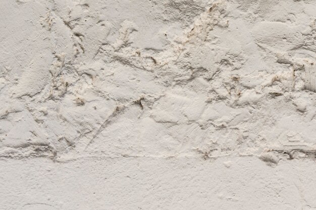 Rough concrete surface with plaster