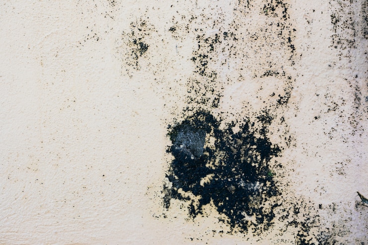 Free Photo rough concrete wall with stain
