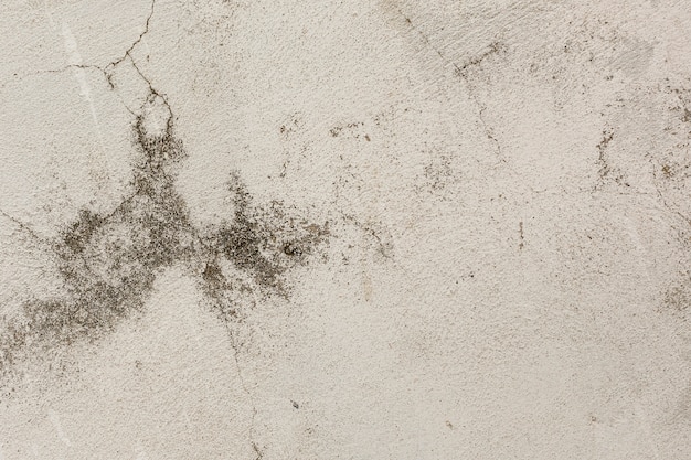 Rough and cracked concrete surface