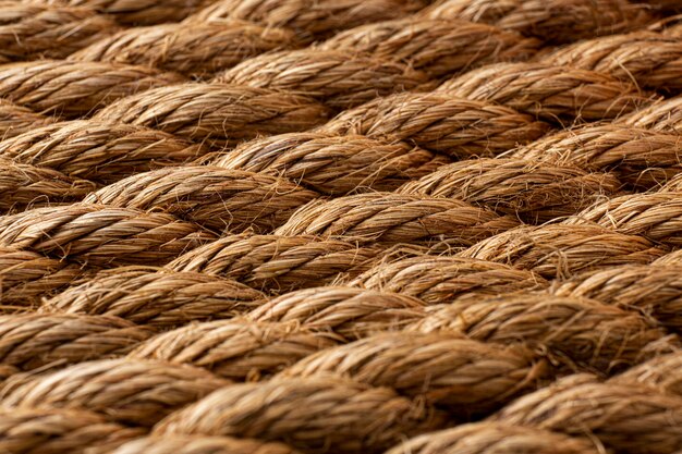Rough rope texture composition