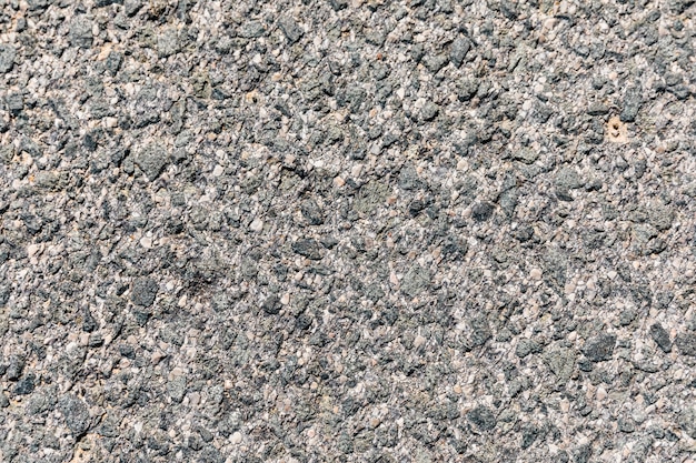 Rough surface of asphalt