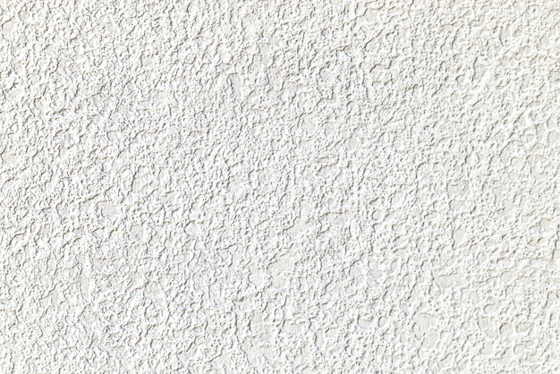 Rough white cement plastered wall texture