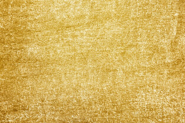 Roughly gold painted concrete wall surface background