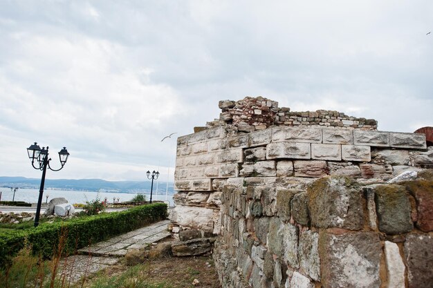 고대 구시 가지 Nesebar 불가리아의 유적