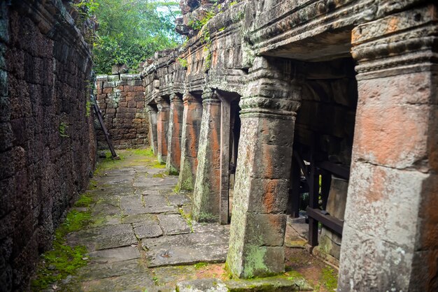 Ruins of columns