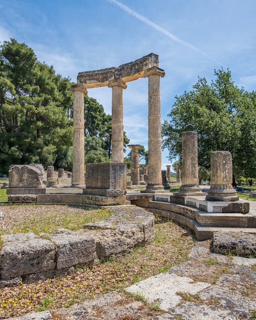 Руины в Олимпии